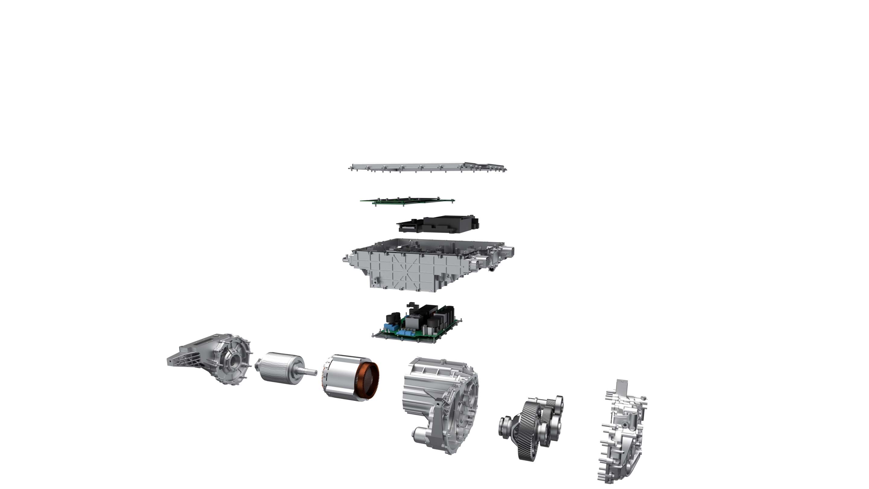 The World's First Mass-produced 8-in-1 Electric Powertrain